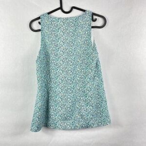 Ann Taylor V-Neck Blouse White Black Size 0